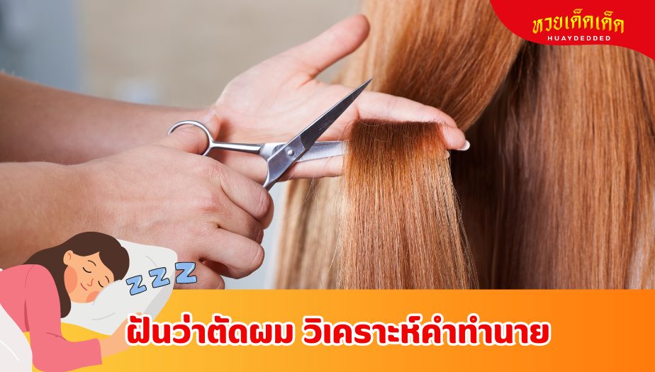 ฝันว่าตัดผม ความหมายของความฝัน