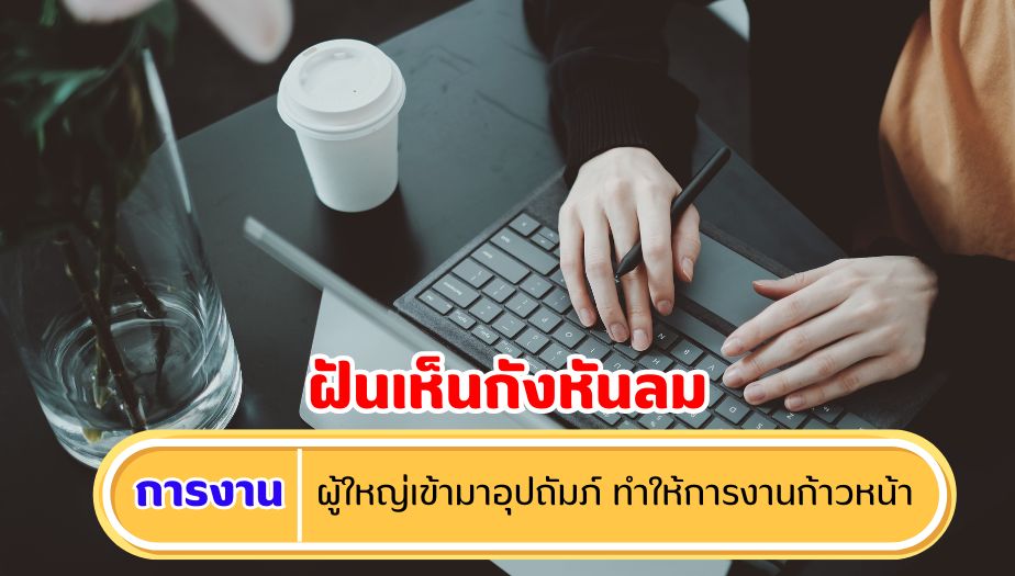 ฝันเห็นกังหันลม ความหมายของความฝัน เรื่องงาน