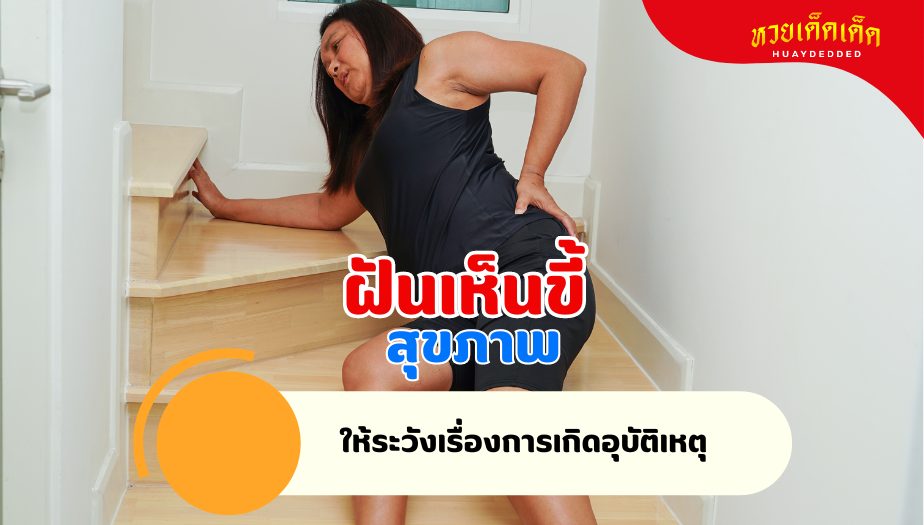 ฝันเห็นขี้ วิเคราะห์ความฝัน เรื่องสุขภาพ