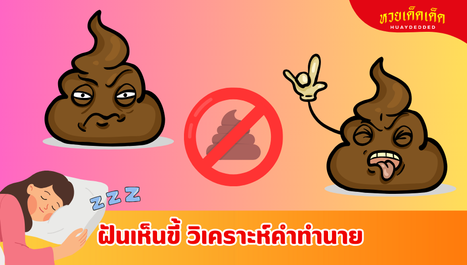 ฝันเห็นขี้ ความหมายของความฝัน