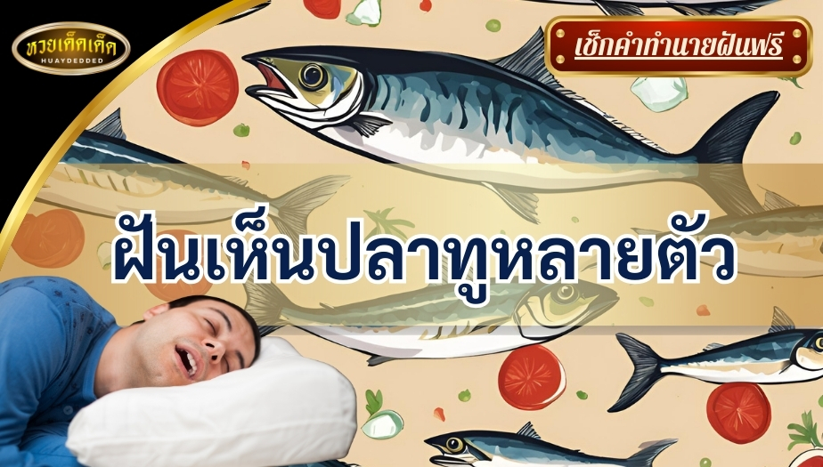 ฝันเห็นปลาทูหลายตัว คำทำนาย สื่อความหมายดีหรือไม่? มาเช็กกัน!!