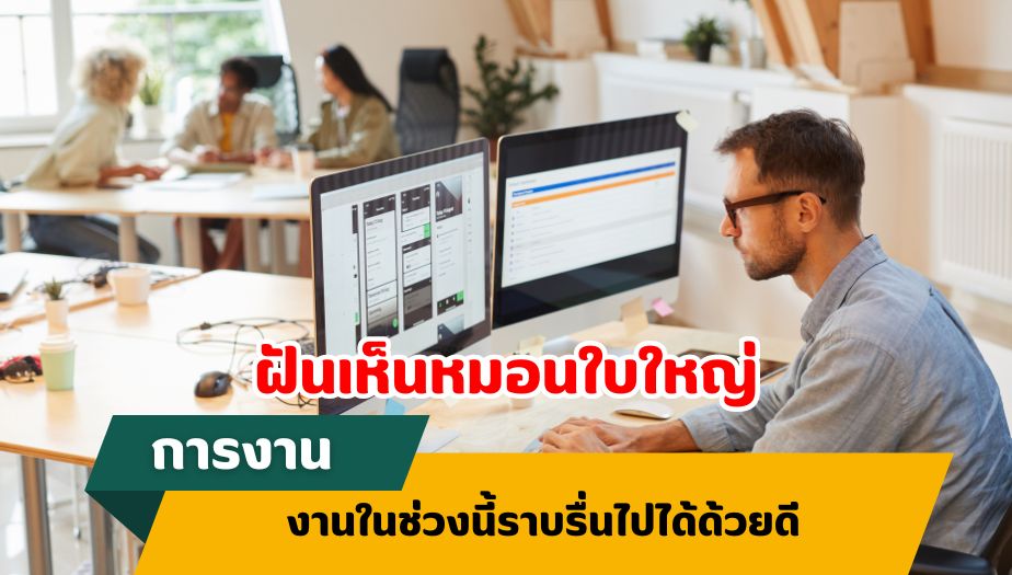 ฝันเห็นหมอนใบใหญ่ ทำนายฝัน เรื่องงาน 