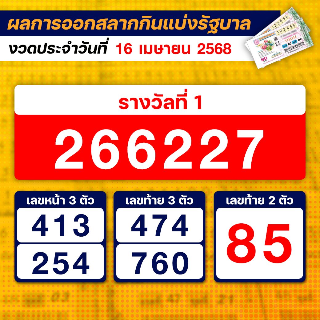 16 เมษายน 2568